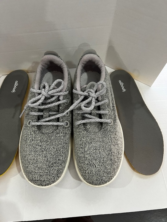 Allbirds Men\'s Wool Runner Mizzles Light Gray Running Shoes Sneakers Size 8 main image 11